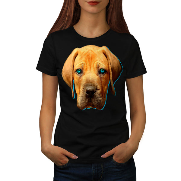 Brown Labrador Dog Womens T-Shirt