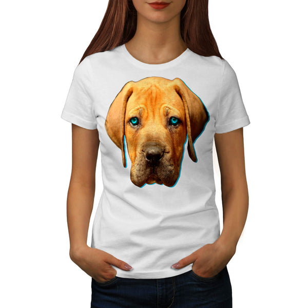 Brown Labrador Dog Womens T-Shirt
