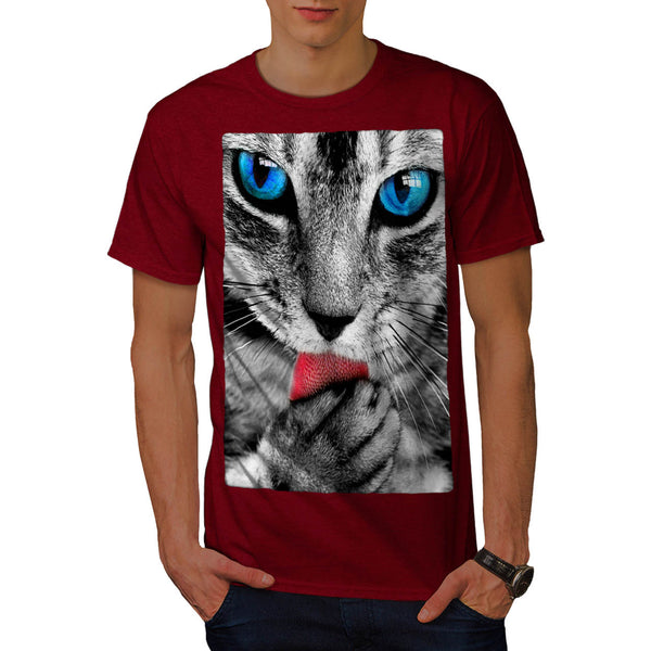 Cat Kitten Graphic Mens T-Shirt