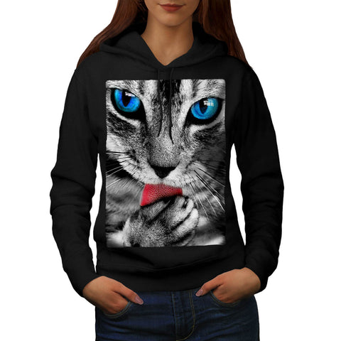 Cat Kitten Graphic Womens Hoodie