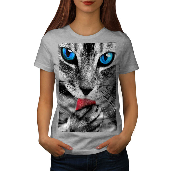 Cat Kitten Graphic Womens T-Shirt