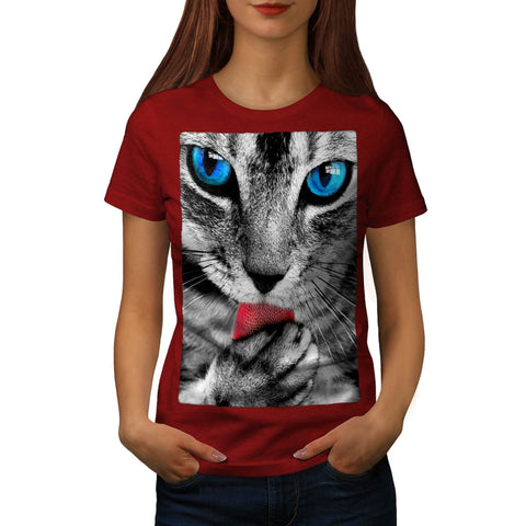 Cat Kitten Graphic Womens T-Shirt