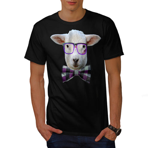 Hipster Farm Animal Mens T-Shirt