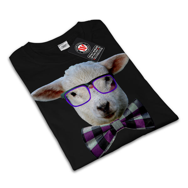 Hipster Farm Animal Womens T-Shirt