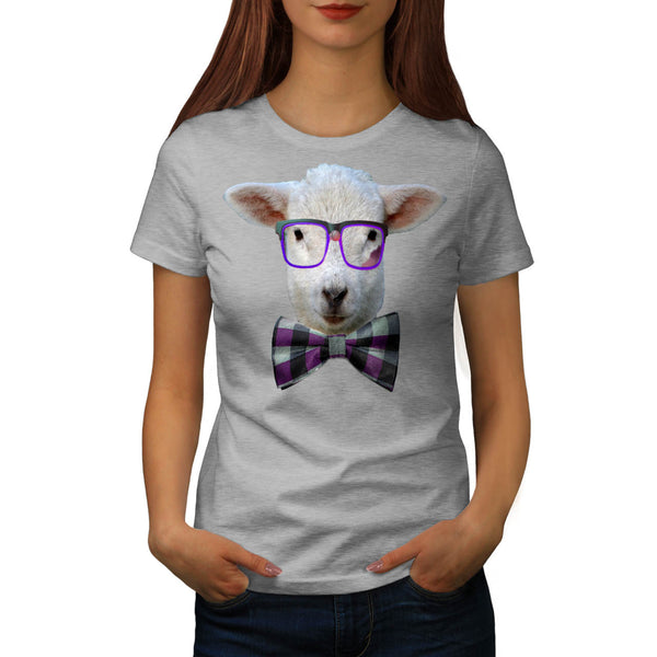 Hipster Farm Animal Womens T-Shirt