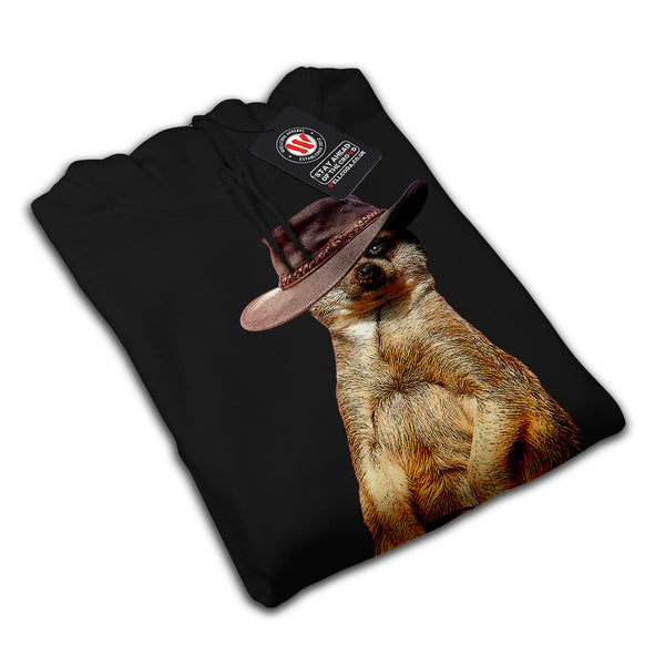 Meerkat Cute Beer Mens Hoodie