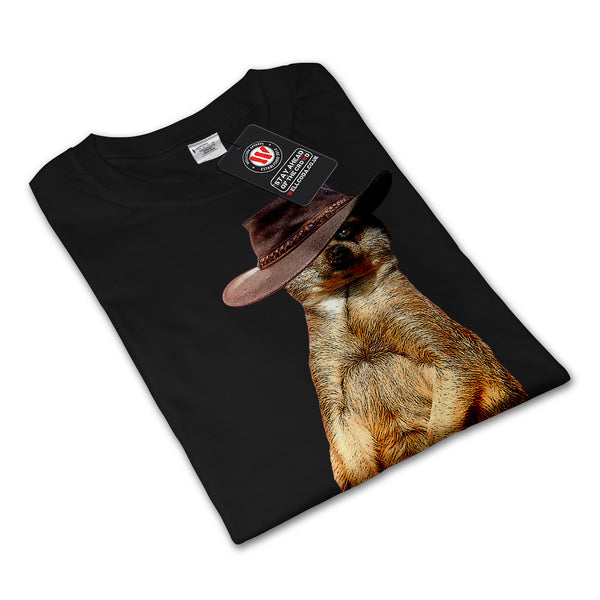 Meerkat Cute Beer Mens Long Sleeve T-Shirt