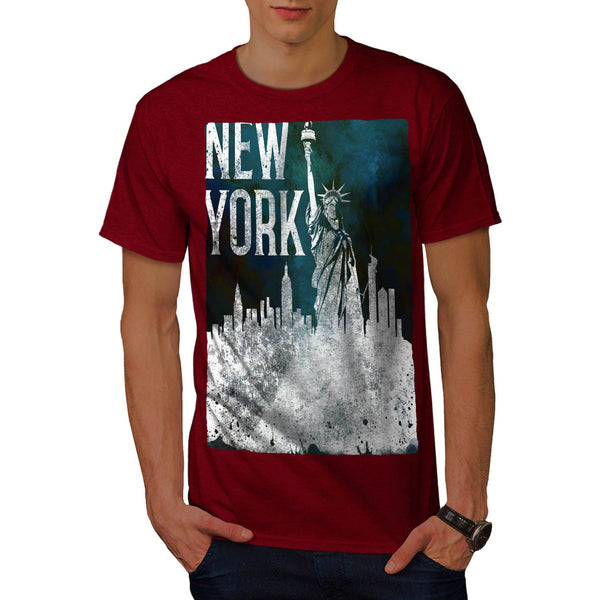 New York City Retro Mens T-Shirt