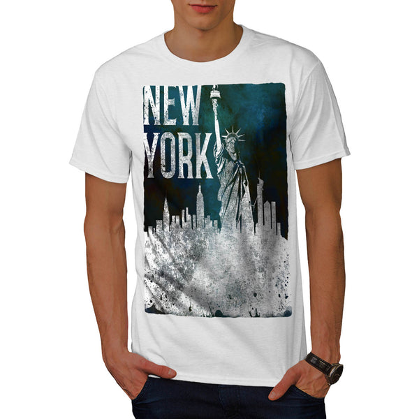New York City Retro Mens T-Shirt