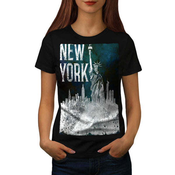 New York City Retro Womens T-Shirt