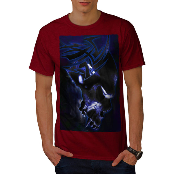 Skull Vampire Glow Mens T-Shirt