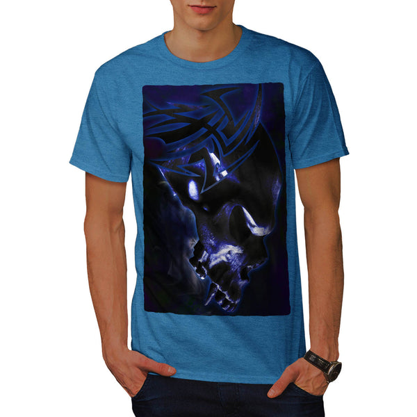 Skull Vampire Glow Mens T-Shirt