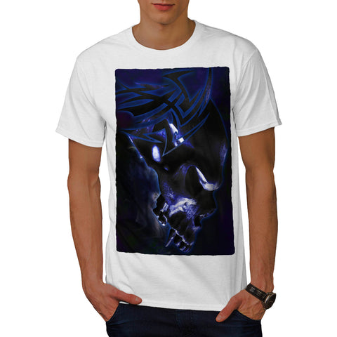 Skull Vampire Glow Mens T-Shirt