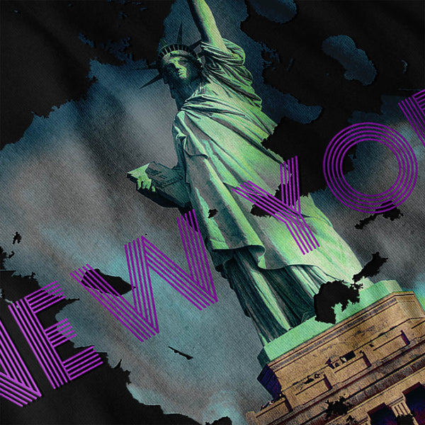 Statue Of Liberty Mens Long Sleeve T-Shirt