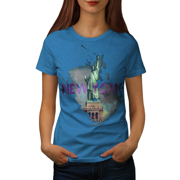 Statue Of Liberty Womens T-Shirt