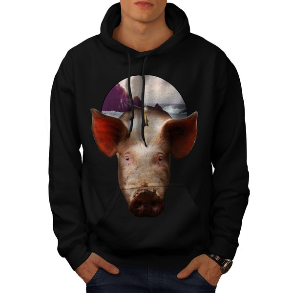 Pig Bank Collection Mens Hoodie