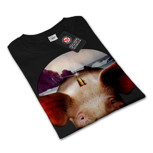 Pig Bank Collection Mens Long Sleeve T-Shirt