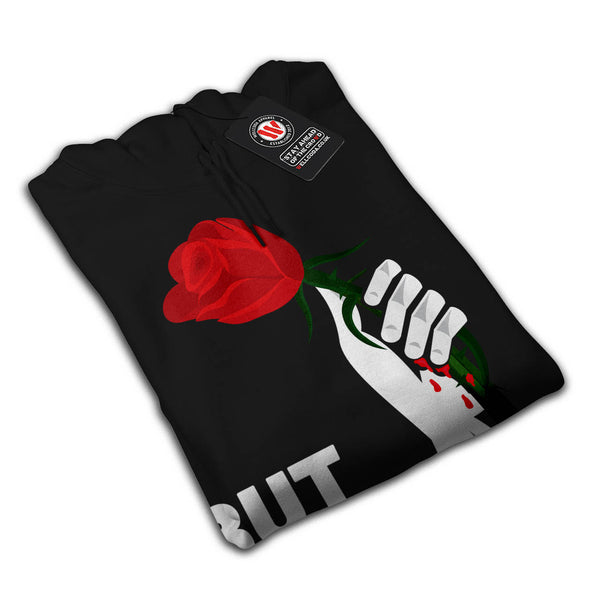Hurts So Good Rose Mens Hoodie