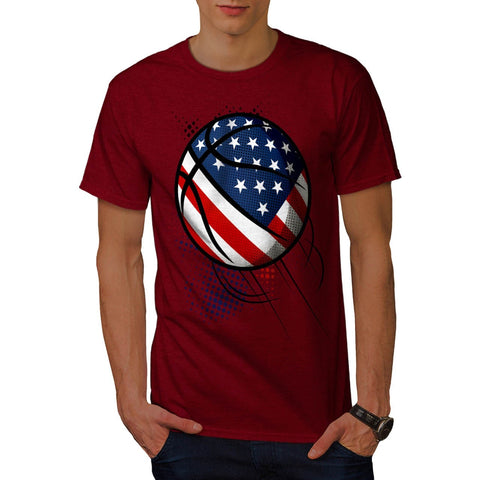 American Basketball Mens T-Shirt