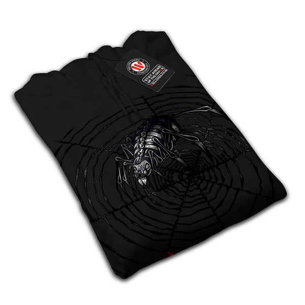 Monster Spider Web Mens Hoodie