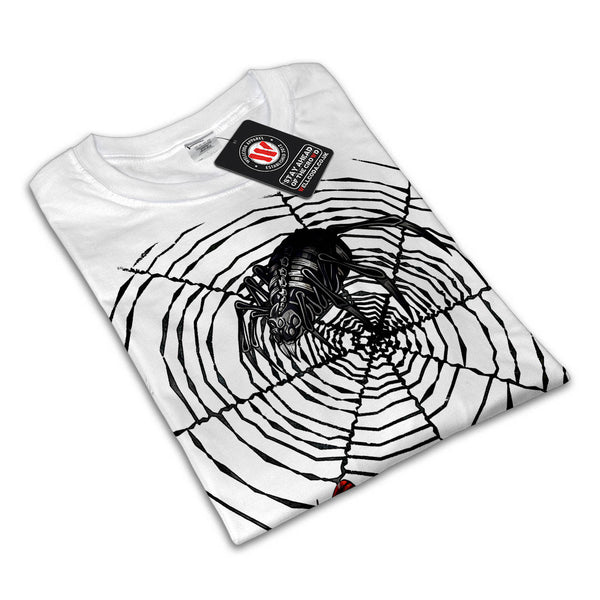 Monster Spider Web Womens T-Shirt