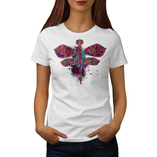 Dragon Fly Insect Womens T-Shirt