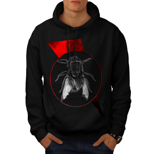 Fly Blue Bottle Creep Mens Hoodie