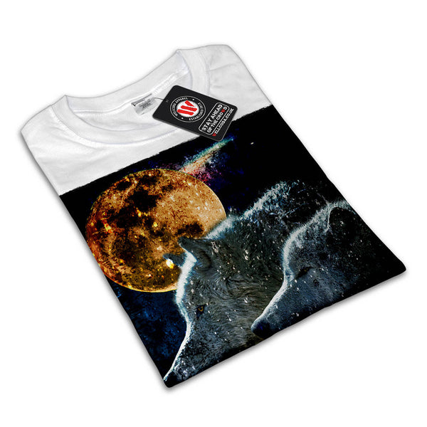 Wolf Pack Moon Light Womens T-Shirt