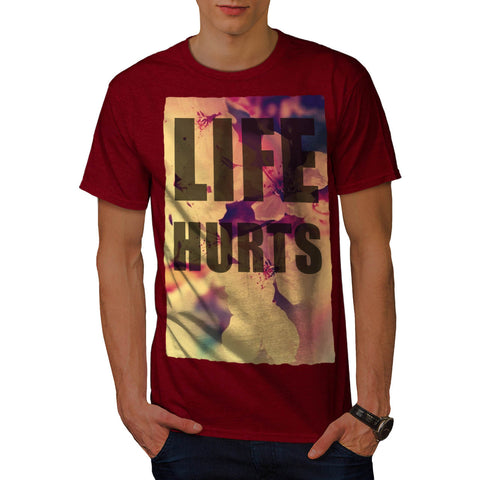 Life Hurts Fashion Mens T-Shirt