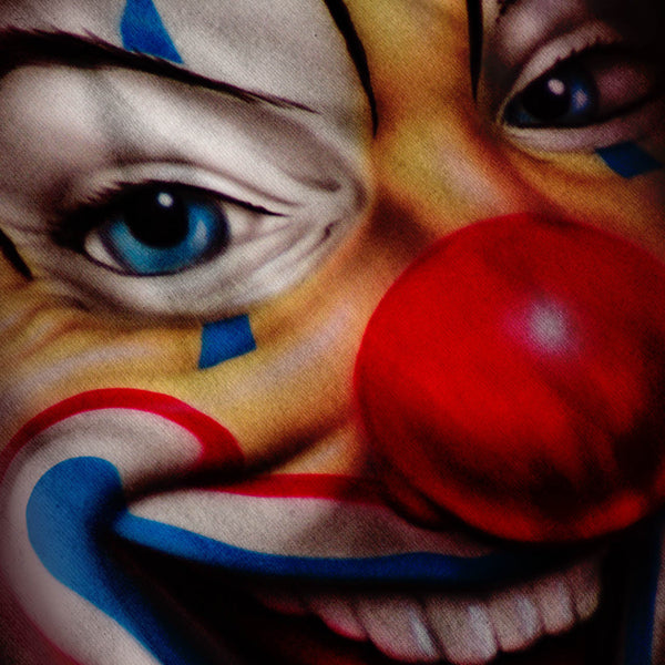Creepy Evil Clown Mens Hoodie