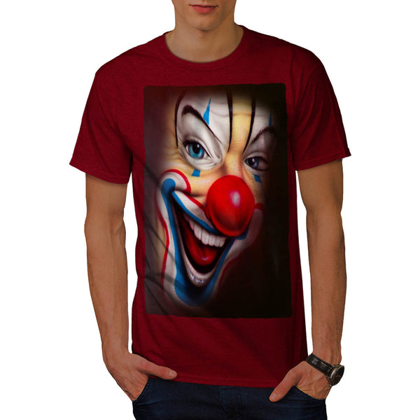 Creepy Evil Clown Mens T-Shirt