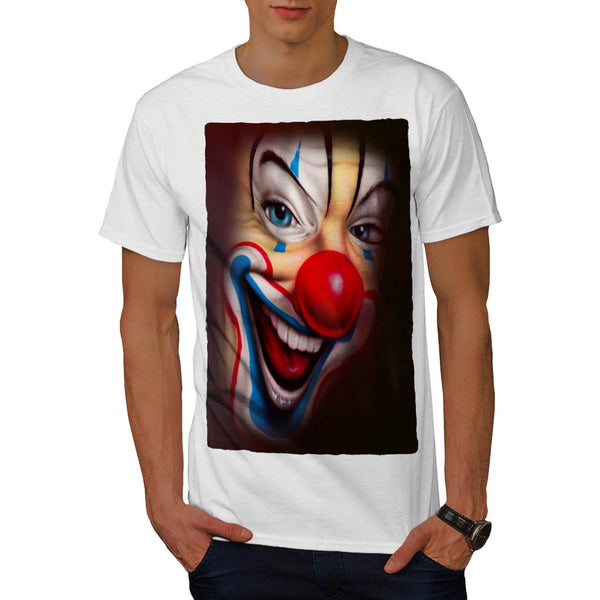 Creepy Evil Clown Mens T-Shirt