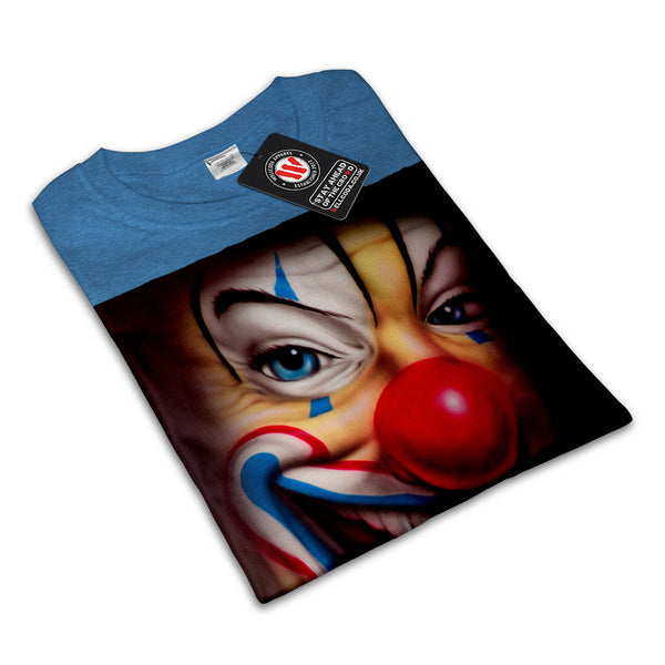 Creepy Evil Clown Womens T-Shirt