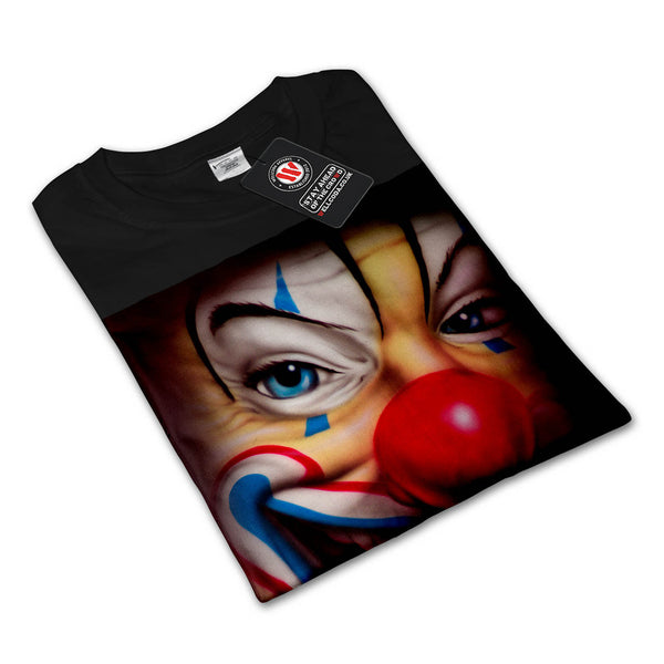 Creepy Evil Clown Mens Long Sleeve T-Shirt
