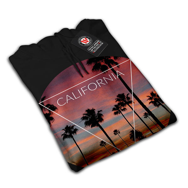 California Palm Beach Mens Hoodie