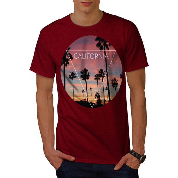 California Palm Beach Mens T-Shirt