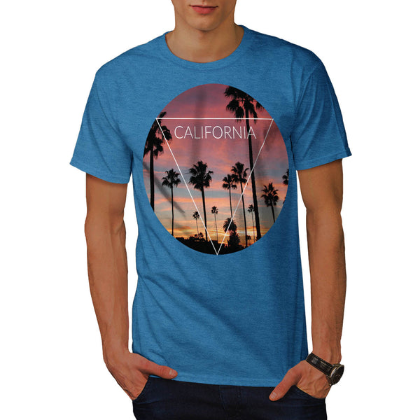 California Palm Beach Mens T-Shirt