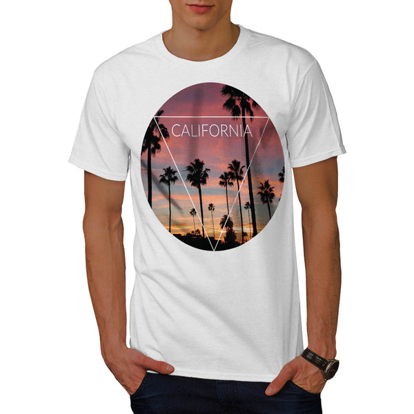 California Palm Beach Mens T-Shirt