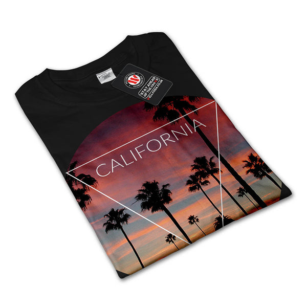 California Palm Beach Mens Long Sleeve T-Shirt