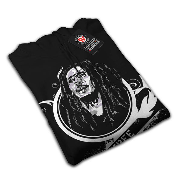 Live Free No Fear Womens Hoodie