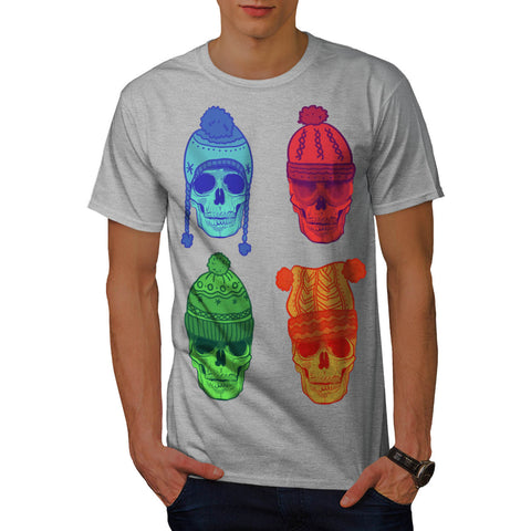 Skull Head Festival Mens T-Shirt