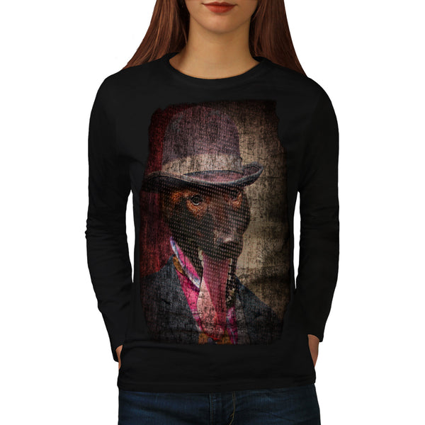 Dog Suit Fashion Pet Womens Long Sleeve T-Shirt