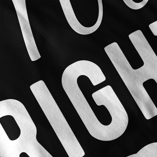 Mr. Right Statement Mens Hoodie